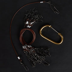 Lifetime Decoys 5-inch HangAll carabiner for quick carry and deployment.