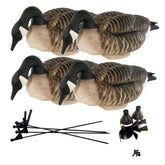 Lifetime Decoys Ultralight HydroFoam Canada Goose 4-pack product shot highlighting lightweight field carry