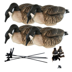 Lifetime Decoys Ultralight HydroFoam Canada Goose 4-pack product shot highlighting lightweight field carry