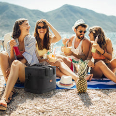 Lifewit cooler bag detachable shoulder strap offers comfortable hands-free carry
