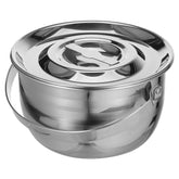 LIFKOME stainless steel camping pot lid for secure fit and efficient heat retention