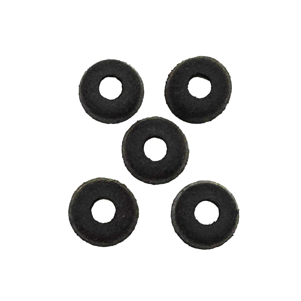 Light of Mine leather washers for Coleman lanterns, pack of five, ready for replacement.