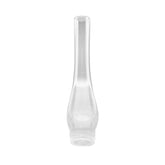 Light of Mine oil lamp replacement chimney close-up, promotes steady flame and clear illumination.