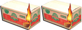 Lightning Nuggets N50VBOX front pack-two highlights quick ignition for campfires and grills.