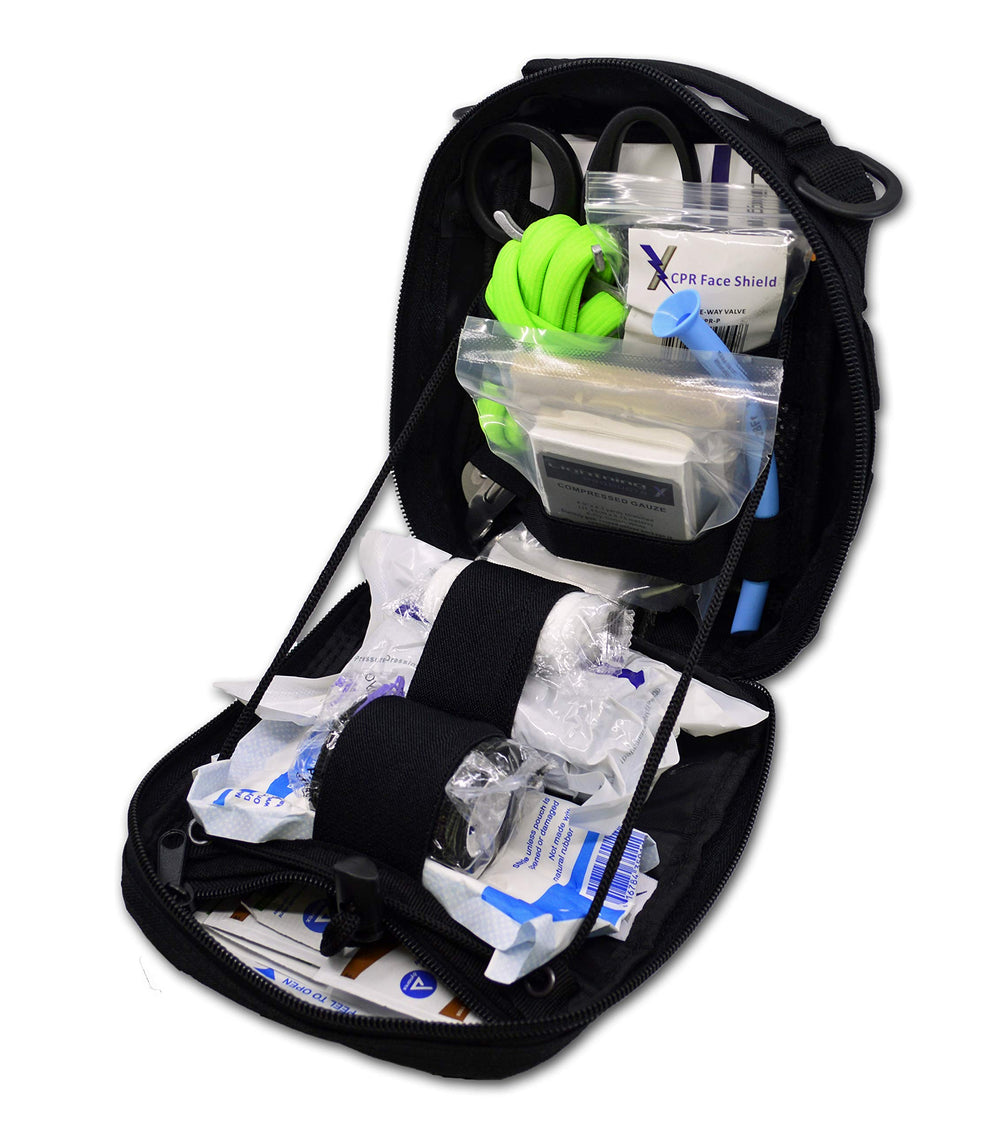 Lightning X IFAK MOLLE pouch closed for rugged field readiness and quick access.