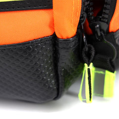 Lightning X Products orange padded main flap with clear compartments