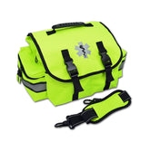 Lightning X Products small EMT jump bag front view with dividers for quick on-scene access