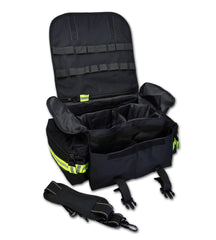 Lightning X Products trauma bag interior with adjustable dividers for organized gear
