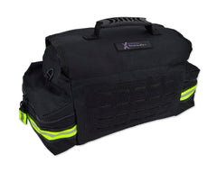 Lightning X Products stealth black EMS bag with modular compartments for quick response