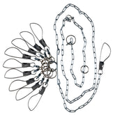 Lindy Chain Stringers 60 inch length with 9 and 10 hooks