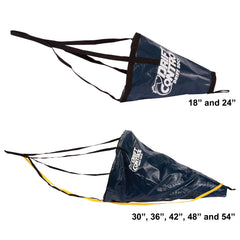 Lindy Drift Sock with dump line attached for easy retrieval