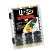 Lindy Rigger snell keeper on deck showing organized rigs for quick re-rigging
