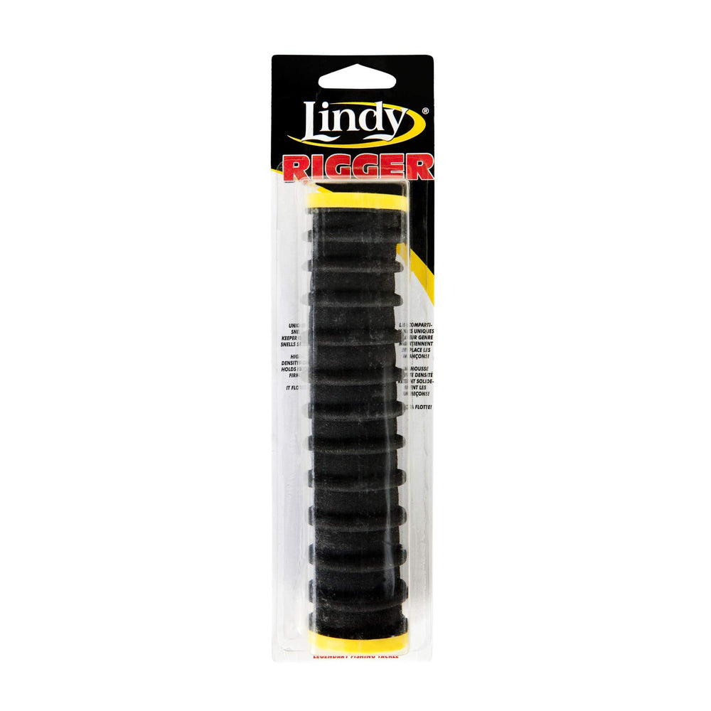 Lindy Rigger snells organization for tangle-free walleye rigs.