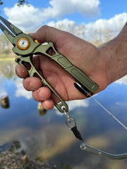 Line Cutterz Elite Pliers close-up ceramic blade edge for razor-precision cuts
