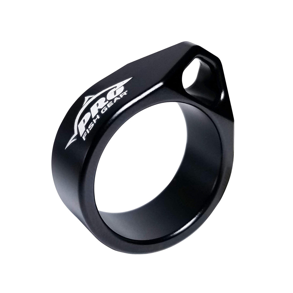 Line Cutterz Pro Fish Gear aluminum hook holder for secure knot tightening on the water