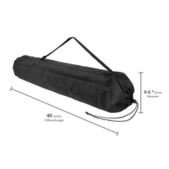 Linkidea folding chair bag with adjustable shoulder strap for easy transport.