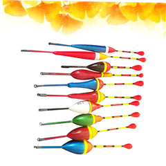 LIOOBO bobbers with 2.4g weight close-up emphasizes stability on water.