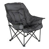 Lippert Big Bear heated chair with dual heat zones for targeted warmth outdoors.