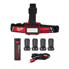 LISAN LED headlamp front view with 600-lumen brightness for hands-free site lighting