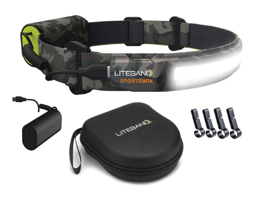 Liteband PRO wide-angle illumination for hands-free work