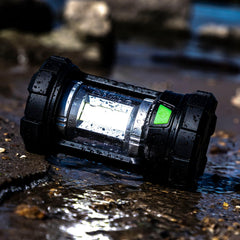 LitezAll 25294 lantern side view for easy handling during camping and emergencies.