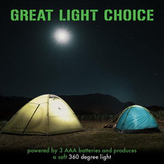LitezAll Mini Lantern battery-operated for cord-free use anywhere.