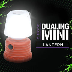 LitezAll Mini Lantern flame mode delivers warm, flickering light for cozy campsites.