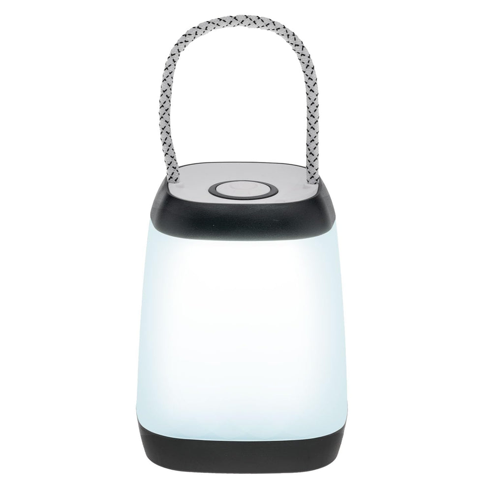 LitezAll mini lantern with rope handle providing 360° light for tents