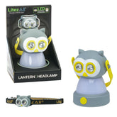 LitezAll Owl headlamp with adjustable strap offers comfortable night exploration.
