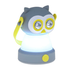 LitezAll Owl headlamp worn over hats or hoodies for versatile play.
