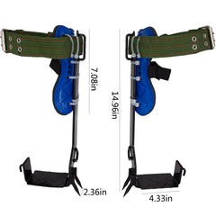 Litong adjustable harness belt shown for a snug climbing fit