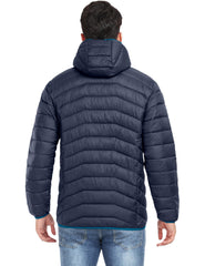 Little Donkey Andy hood and front zipper detail for fit and wind protection