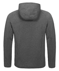 Little Donkey Andy puffer hooded jacket close-up highlights elastic edge for secure warmth.