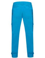 Little Donkey Andy rain pants waist adjuster demonstrates secure, customizable fit.