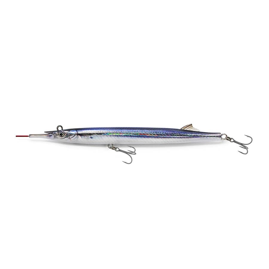 Little Jack Sayoris 135mm lure front view highlights lifelike silhouette and realism
