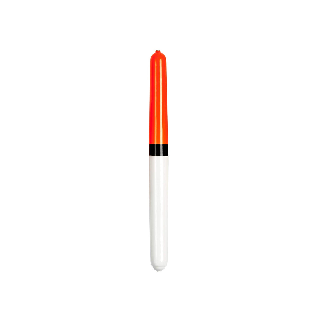 Little Joe Pole Floats red and white 9in high-visibility float for precise bait positioning