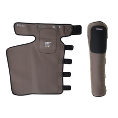 Little Presents AC-70 wader gaiter worn over a wader reduces drag.
