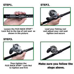 LITTMA surf rod Fuji guides-alconite highlight durable line control for tough surf.
