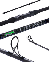 LITTMA surf-spinning rod 9ft graphite blank ready for long casts on the beach.