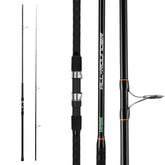 LITTMA Surf Rod 2-Piece Black in full length, 8'-12' range