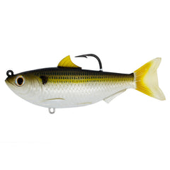 Live Target Sardine swimbait in saltwater with a realistic profile for whitebait-inspired strikes.