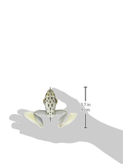 Live Target The Ultimate Frog Stride Bait in action, albino white color boosts lure presence.