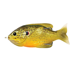 LIVE TARGET hollow bait top lure in green-bronze seed for freshwater bass and versatile casting