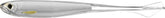 LIVE TARGET Ghost Tail Minnow 4 Pack Silver-Pearl lifelike action for freshwater fishing.