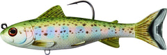 LIVE TARGET TRS131MS712 trout parr swimbait side view highlights balanced weight and casting potential.