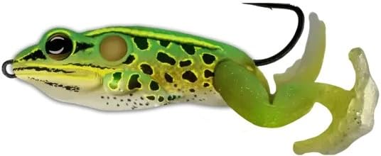 LIVE TARGET The Ultimate Frog Stride Bait, frog-stride lure with lifelike topwater action.