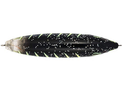 Livingston Lures Pro Sizzle Black Zombie in-water action demonstrating lure movement