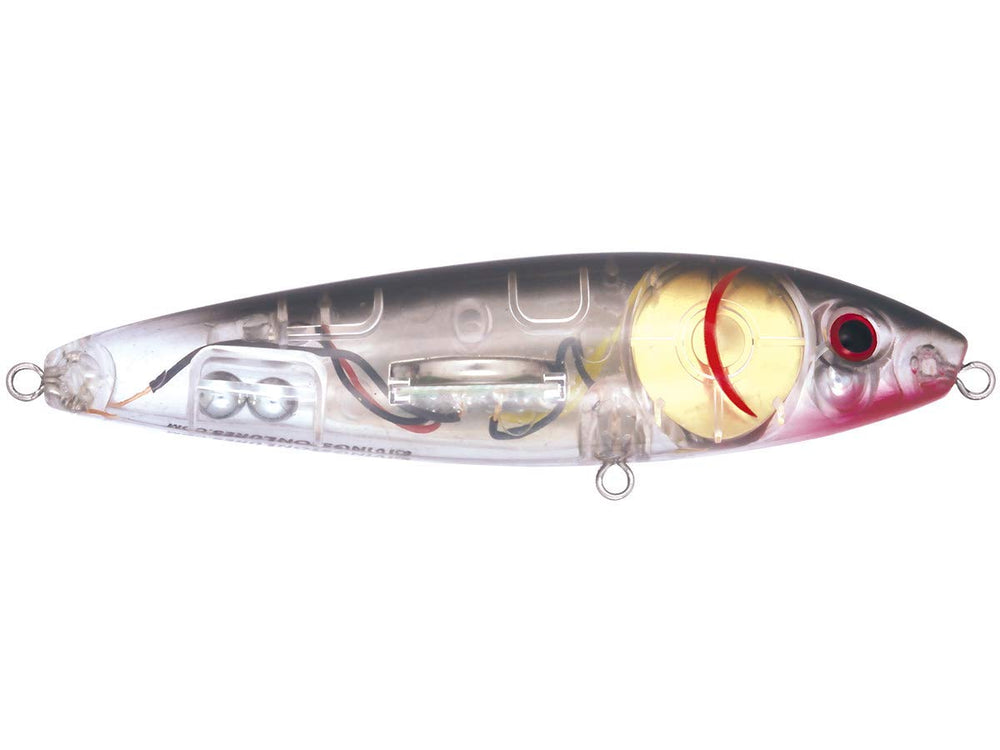 Livingston Lures Pro Sizzle front view shows high visibility for strikes