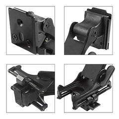 LIVIQILY Rhino NVG mount bracket release button enables quick one-handed detach.