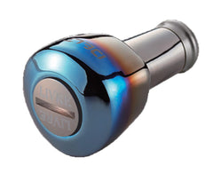 Livre D27FTI-2 front view with triangular titanium knob for secure grip.